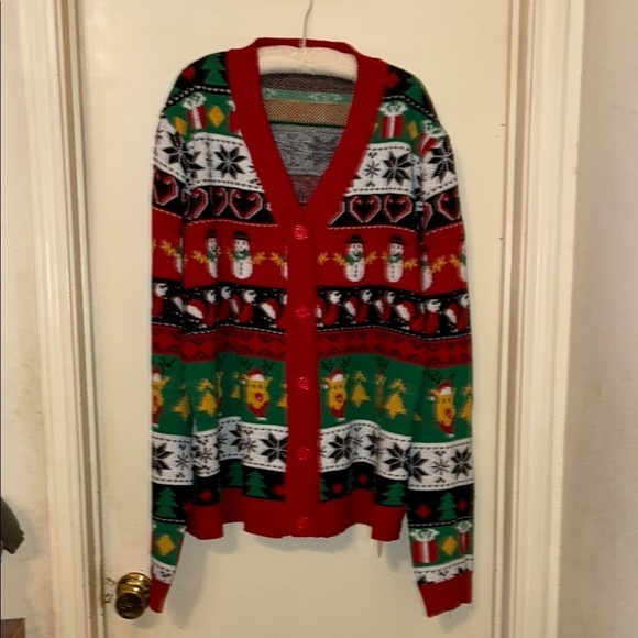 Dancer Queen Sweaters - New 🆕 Festive Red and Green Cardigan 2X